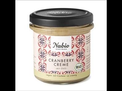 Nabio Nabio Cashew Cranberry mit Chili 135g