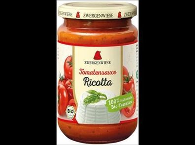 Zwergenwiese Tomatensauce Ricotta 340ml