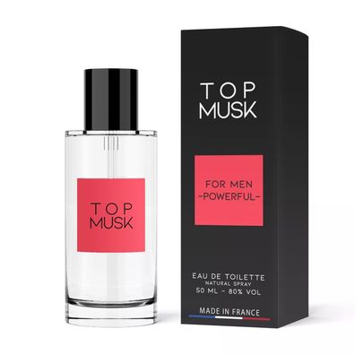 TOP Musk Parfum 50 ml Pheromone Raffiniertes Sexuellen Elegantes Duft für Männer