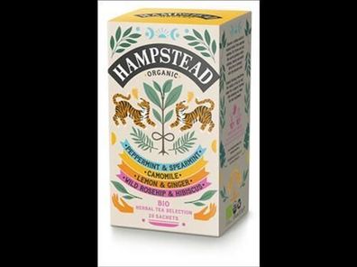 Hampstead Tea Organic Herbal Harmonies Selection 30g