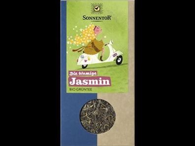 Sonnentor 6x Die blumige Jasmin Tee lose 100g