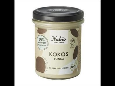 Nabio Nabio Süßer Aufstrich Kokos Tonka 175g