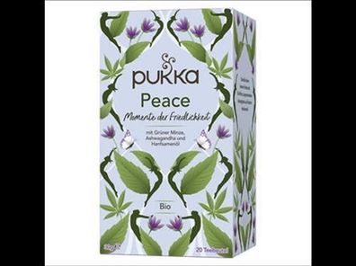 Pukka Pukka Bio-Kräutertee Peace, 20 Teebeutel 20x1,5g