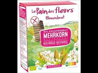 Blumenbrot - Le Pain des Fleurs Bio Knusperbrot Mehrkorn 150g