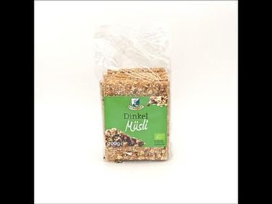 Kiebitzhof Bio Dinkel-Knäcke Müsli 200g