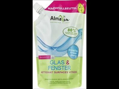 AlmaWin Glas + Fenster Nachfüllbeutel 0,5l