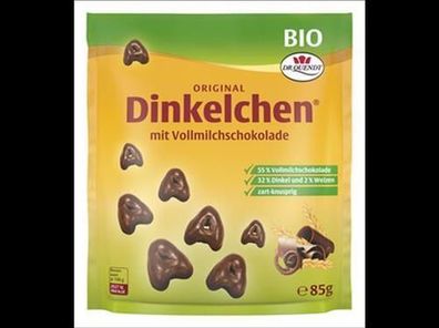 Dr. Quendt Bio Dinkelchen Vollmilch 85g