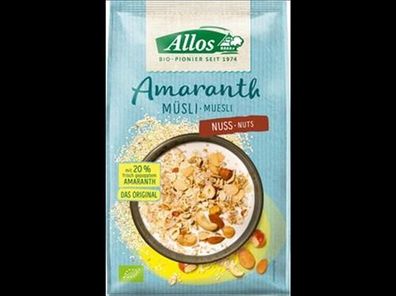 Allos Amaranth Nuss Müsli 375g