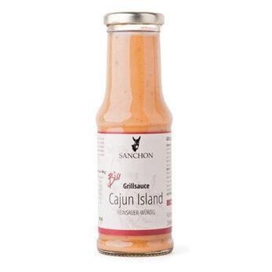 Sanchon 6x Grillsauce Cajun Island, Sanchon 210ml