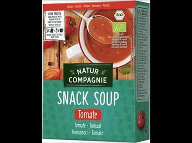 Natur Compagnie Snack Soup Tomate 3x20g