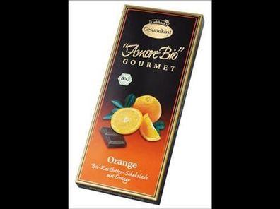 Liebhart´s Gesundkost Bio-Orangen-Zartbitter-Schokolade 100g