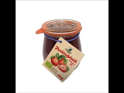 Kiebitzhof Bio Fruchtaufstrich Erdbeere 220g