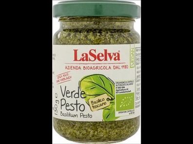 LaSelva Verde Pesto - Basilikum Würzpaste 130g