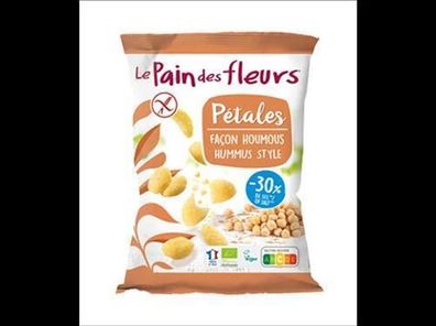 Blumenbrot - Le Pain des Fleurs 3x Gepuffte Chips aus Bio Getreide Kichererbsen 75g