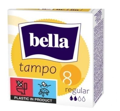 Bella Tampo Premium Comfort Regular Tampons, 8 Stk