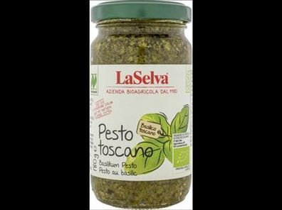 LaSelva Pesto Toscano - Basilikum Würzpaste 180g