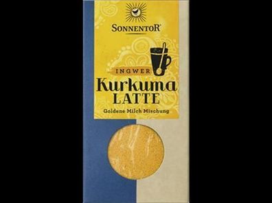 Sonnentor Kurkuma Latte Ingwer, Packung 60g