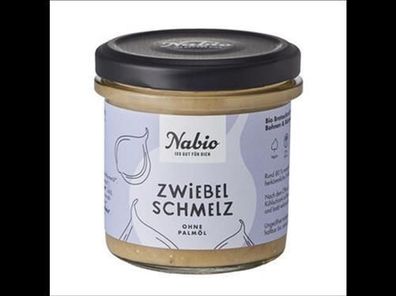 Nabio Nabio Zwiebelschmelz ohne Palmöl 135g