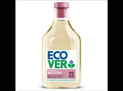 ECOVER Feinwaschmittel Wolle & Feines - Wasserlilie & Honigmelone, 22WL, 1L 1l