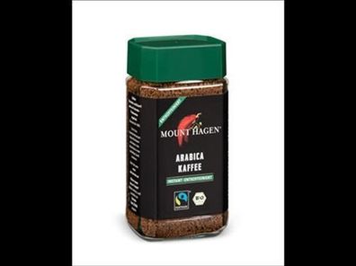 MOUNT HAGEN Mount Hagen Bio Fairtrade Instant Kaffee entkoffeiniert 100g