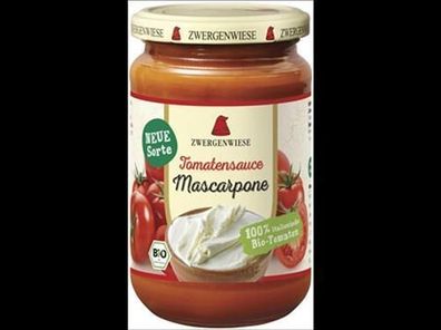 Zwergenwiese Tomatensauce Mascarpone 340ml