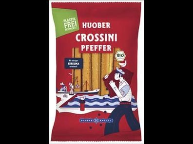 HUOBER BREZEL Crossini Pfeffer 100g