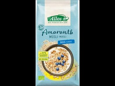 Allos Amaranth Basis Muesli Classic 1,5kg