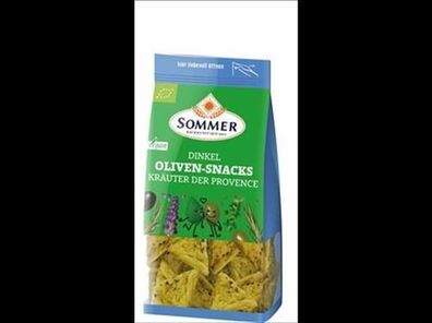 SOMMER Dinkel Oliven-Snacks Kräuter der Provence 150g