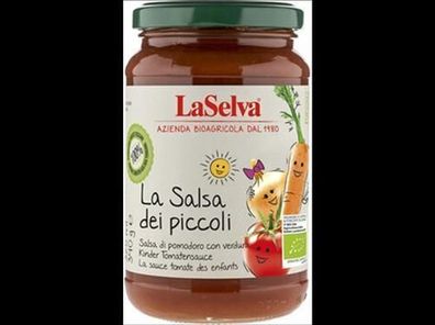 LaSelva Kinder Tomatensauce mit Gemüse - Salsa dei Piccoli 340g