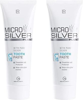 LR Microsilver PLUS Zahnpasta 2er Set 150 ml