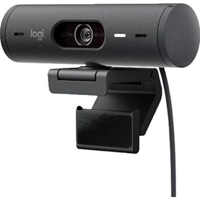 Full HD-Webcam Klemm-Halterung, Stereo-Mikrofon, Integrierte Abdeckblende - Logite