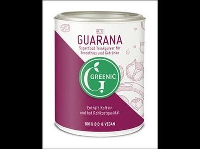 Greenic Guarana Superfood Trinkpulver 130g