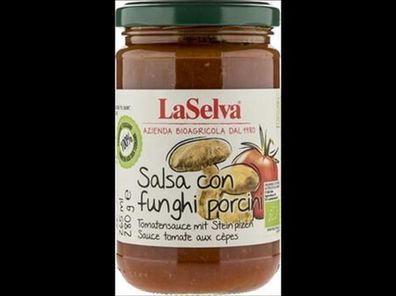 LaSelva Tomatensauce mit Steinpilzen 280g