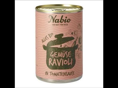 Nabio Nabio Ravioli in Gemüse-Tomatensauce 400g