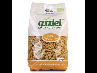 Govinda Goodels - die gute Nudel "Kichererbse" Spirelli 250g