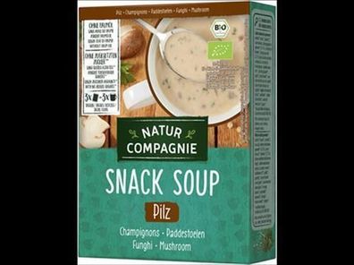 Natur Compagnie Snack Soup Pilz 3x17g