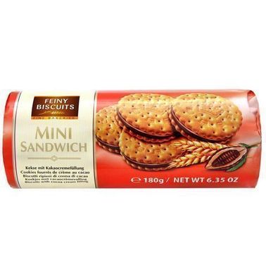 Feiny Mini Kakaocreme Kekse - 180 g aus Deutschland