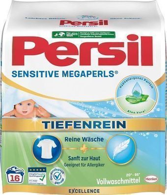 Persil Sensitive Megaperls Waschpulver für 16 Waschladungen