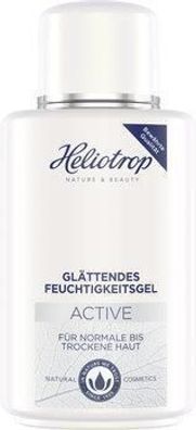 Heliotrop 3x Active glättendes Feuchtigkeitsgel mit Bio-Aloe Vera, zertifizierte