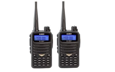 2 x ALINCO DJ-CRX7 Amateurfunk Transceiver 2m/70cm - Dualband VHF/UHF