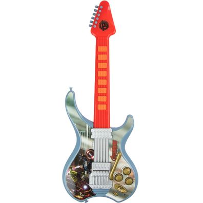 Marvel Avengers Elektronische Gitarre – Mit Schutzbrille für kleine Musikhelden