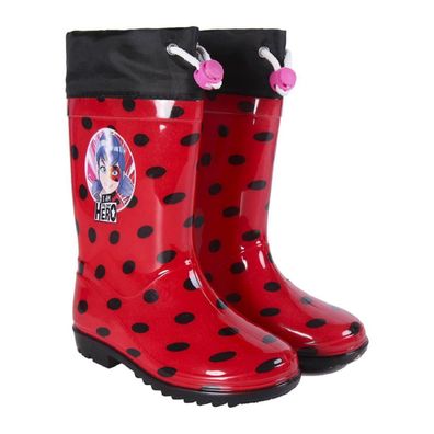 Miraculous Ladybug Regenstiefel Wasserdichte Gummistiefel für Kinder