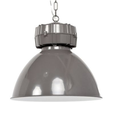 Hängeleuchte BJÖRN D47cm Grau Weiß Industrial Design Pendelleuchte Lampe Metall