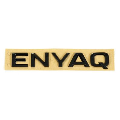 Original Skoda ENYAQ Schriftzug schwarz Heckklappe Emblem Buchstaben 5LA853687A041