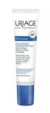 Uriage Xemose Beruhigende Augencreme - 15 ml, Premium Pflege fér Empfindliche Augen,