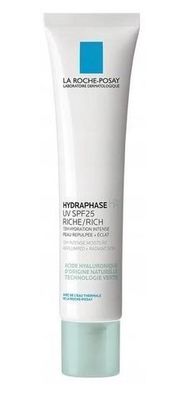 La Roche-Posay Hydraphase Ha Rich Krem do twarzy SPF25, 40 ml