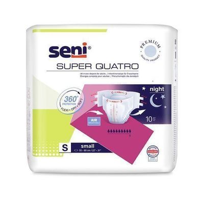 Super Seni Quatro Inkontinenzhosen S (10 Stk.)