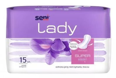 Seni Lady Super 15er Pack Inkontinenzeinlagen