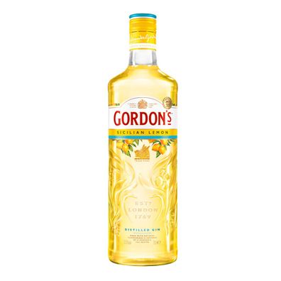 Gordon's Sicilian Lemon Distilled Gin fruchtiges Aroma Flasche 700ml