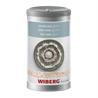 Wiberg Ursalz grob unjodiert Dose Nachfüllpack für Salzmühle 1400g